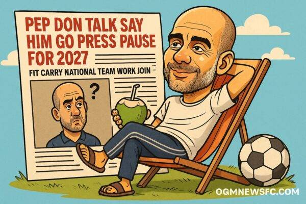 Pep Guardiola Say Na Break E Go Collect After Manchester City Contract End For 2027