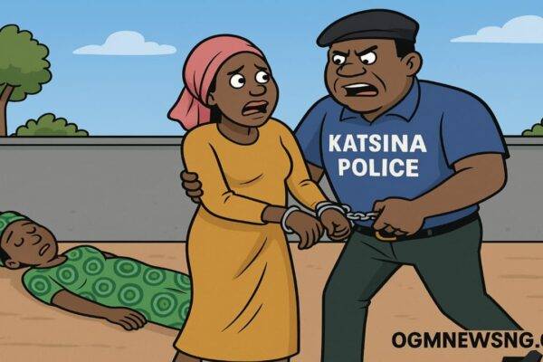 Police Nab 25-Year-Old Housewife As Co-Wife Die Mysteriously for Katsina– Gbas Gbos Inside Marriage Wahala