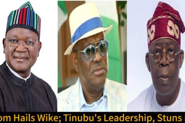 Samuel Ortom, Former Benue Governor Stuns PDP: Hails Tinubu’s Leadership, Backs Wike’s Abuja Revolution
