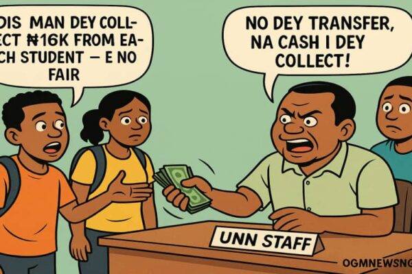 UNN Staff Busted! Collecting ₦16k From Students for Admission Clearance — No Transfer, No Pity