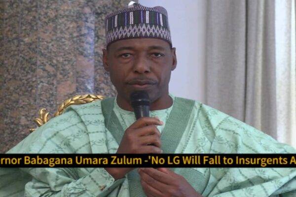 Governor Babagana Umara Zulum’s War Cry: No LG Will Fall to Insurgents Again, He Declares After Aso Rock Meeting
