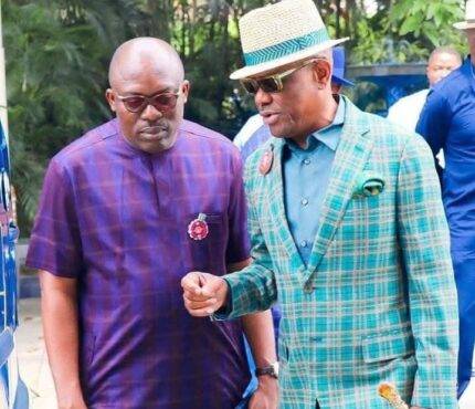 WIKE, FUBARA SUPPORTERS CLASH AT TOWN HALL MEETING IN PORT HARCOURT