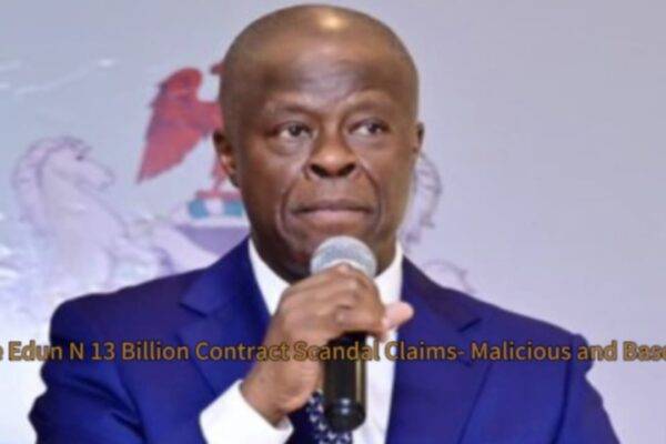 Minister of Finance Wale Edun Slams N 13 Billion Contract Scandal Claims - 'Malicious and Baseless'
