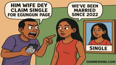 Husband Shout Say Him Wife Dey Claim Single for Egungun Page – Shocking Drama After 2 Years of Marriage