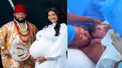 Nollywood Star Yul Edochie and Wife Judy Austin Joyfully Welcome Third Child – Fans Celebrate Latest Addition to Edochie Legacy