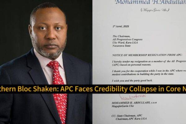 Ex-Minister Mohammed Abdullahi Drops Bombshell: Quits APC Over Corruption, Nepotism, and Betrayal of Ideals
