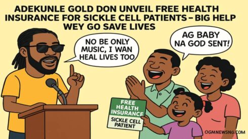 Adekunle Gold Don Unveil Free Health Insurance For Sickle Cell Patients – Big Help Wey Go Save Lives