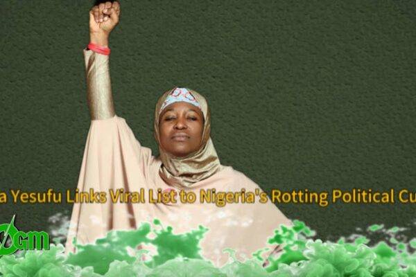 Female Activist Aisha Yesufu Blasts Fake National Honours List: “Presidency’s Lies Are Deepening Nigeria's Credibility Crisis”