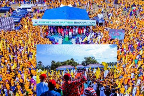 Speaker Benjamin Kalu Ignites Political Earthquake in Abia: 20,000 Join Tinubu’s ‘Renewed Hope’ Army Amidst Fierce Criticism