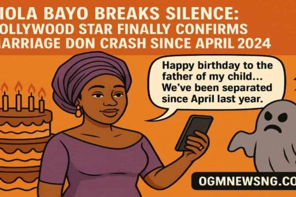 Biola Adebayo Breaks Silence: Nollywood Star Finally Confirms Marriage Don Crash Since April 2024