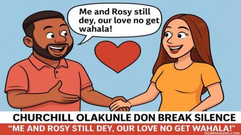 Churchill Olakunle Finally Break Silence on Wife Rosy Meurer Marriage Wahala – “No Shaking for Our Love