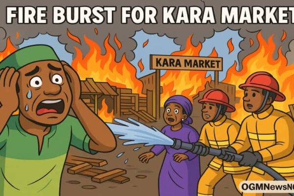 Fire Burst for Kara Market: Millions Naira Goods Scatter as Fire Waka Wild for Kebbi!
