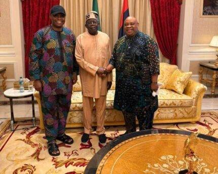 Davido, Governor Adeleke Visit President Tinubu at Lagos Residence