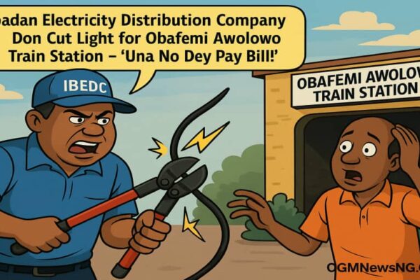 Ibadan Electricity Distribution Company Don Cut Light for Obafemi Awolowo Train Station – “Una No Dey Pay Bill!”