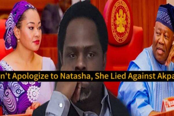 Kenny Okolugbo Fires Back: "I Won't Apologize to Natasha, She Lied Against Akpabio"