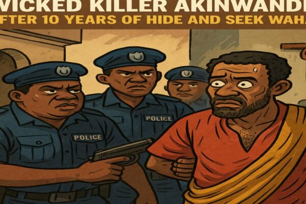 Lagos State Police Finally Nab Ruthless Killer Akinwande – End of Road for Most Wanted Criminal After 10 Years Run
