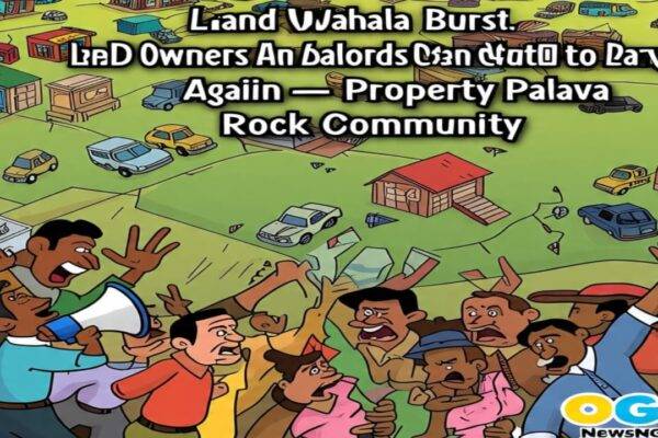 Land Owner Don Vex! Tell Landlords to Commot or Pay Afresh – Serious Land Wahala Scatter Community