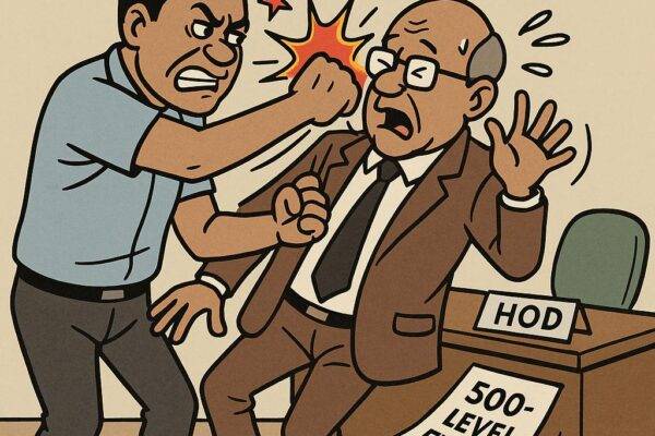 FUOYE Wahala: Lecturer Land HOD for Hospital After exam Wahala