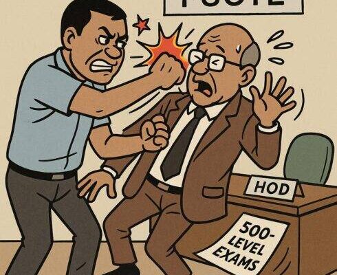 FUOYE Wahala: Lecturer Land HOD for Hospital After exam Wahala