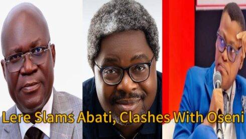 Lere Olayinka, A Political Analyst Slams Reuben Abati, Clashes with Rufai Oseni in Explosive Arise TV Meltdown