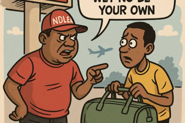 NDLEA Warn Travellers: No Help Carry Wetin You No Pack – Airport Gbege Don Full Everywhere!