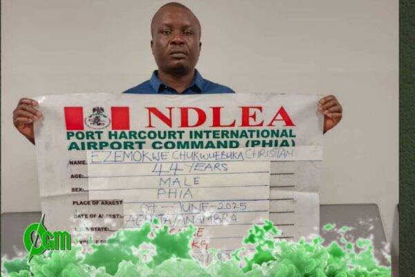 NDLEA Intensifies War on Drug Trafficking: Iran-Bound Businessman Nabbed for Ingesting 53 Wraps of Cocaine