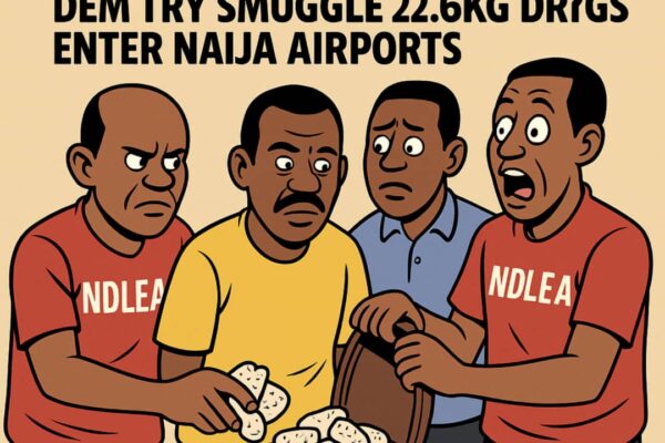 NDLEA Nab Ex-Footballer Segun Hunkarin, 4 Others as Dem Try Smuggle 22.6kg Dr¥gs Enter Naija Airports
