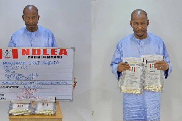 NDLEA Busts Syndicate Sponsoring Pilgrims With Cocaine to Hajj, Arrests 3 Kingpins in Kano
