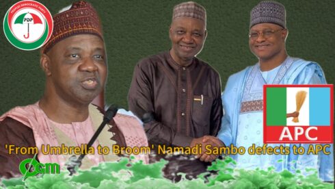 Former Vice President Namadi Sambo’s Defection Ignites Political Earthquake in PDP- 'From Umbrella to Broom'