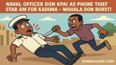 Naval Officer Stabbed for Kaduna by Phone Thief – Nigerians Dey Vex, Police Dey Hunt Suspect