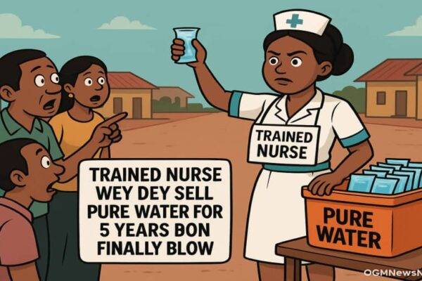 Trained Nurse Wey Dey Sell Pure Water After 5 Years Joblessness Finally Get Help – Her Hustle Shock Internet