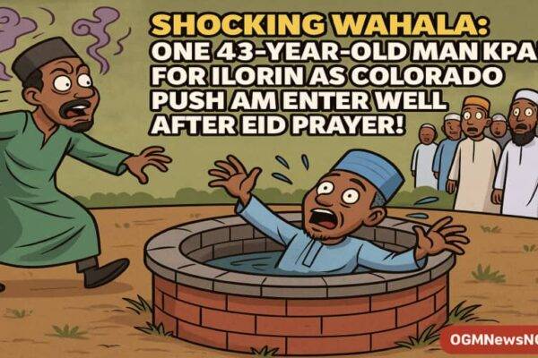 One 43-Year-Old Man Kpai for Ilorin as Colorado Push Am Enter Well After Eid Prayer!"