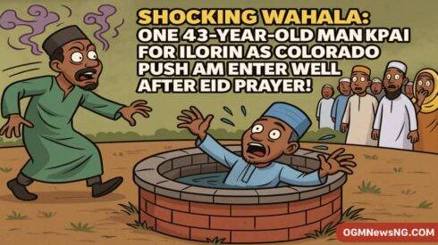 One 43-Year-Old Man Kpai for Ilorin as Colorado Push Am Enter Well After Eid Prayer!"