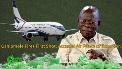 Air Peace Blasts Senator Adams Oshiomhole: "Show Proof or Retract False Accusations"
