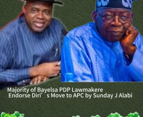 Majority of Bayelsa PDP Lawmakers Endorse Diri’s Move to APC