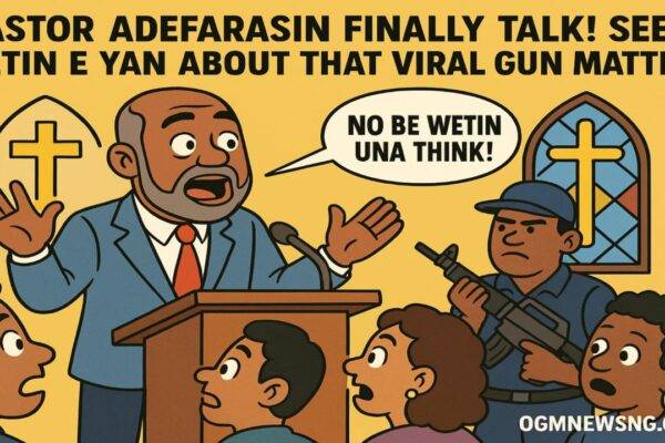 Pastor Adefarasin Finally Talk! See Wetin E Yan About That Viral Gun Matter