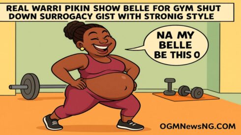 Real Warri Pikin Proudly Flaunt Her Baby Bump for Gym – Shut Down Fake Surrogacy Gist With Strong Style!