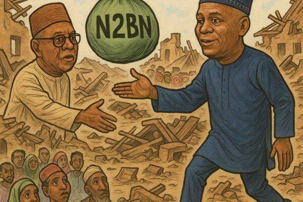 "VP Shettima Touch Down Mokwa – Tinubu Drop N2bn Like Bomb to Rebuild Broken Houses!"