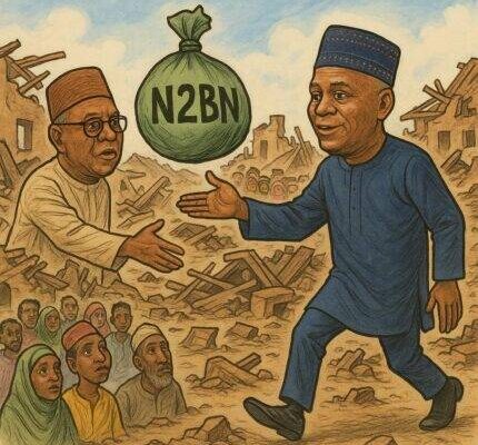 "VP Shettima Touch Down Mokwa – Tinubu Drop N2bn Like Bomb to Rebuild Broken Houses!"