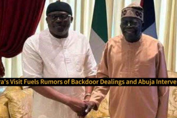 Suspended Governor Sim Fubara Tiptoes to Tinubu: Secret Lagos Visit Stirs Political Pot in Rivers State