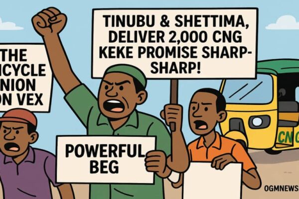 The Tricycle Union Don Vex: Powerful Beg to Tinubu & Shettima to Deliver 2,000 CNG Keke Promise Sharp-Sharp
