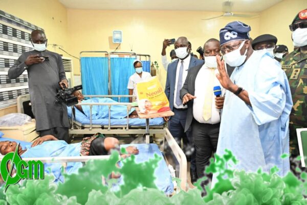 Benue Killings: President Tinubu Visits Injured Victims at Teaching Hospital