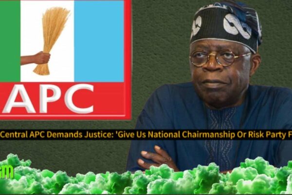 North-Central APC Warns Tinubu: ‘We Will No Longer Tolerate Chairmanship Injustice
