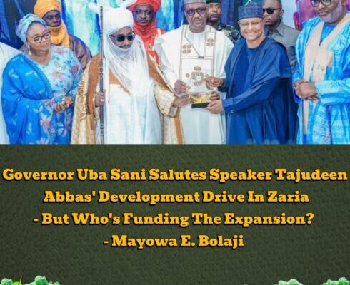 Governor Uba Sani Applauds Speaker Tajudeen Abbas: “He’s Delivering What Elites Only Promised” — Critics Question Motives