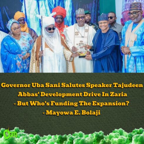 Governor Uba Sani Applauds Speaker Tajudeen Abbas: “He’s Delivering What Elites Only Promised” — Critics Question Motives