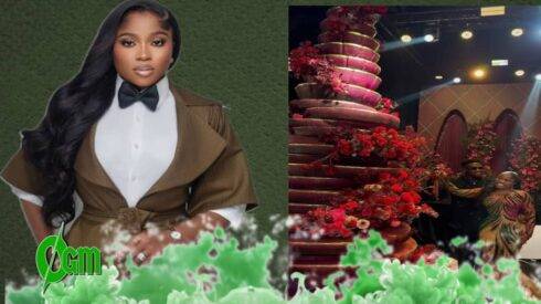 Veekee James’ 30th Birthday Cake Reportedly Tallest in Africa – Worth a Staggering ₦18 Million