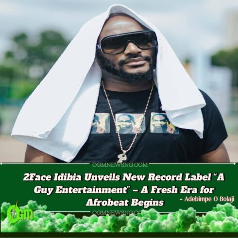 2Baba Set to Shake Music Industry Again with ‘A Guy Entertainment’ – Full Gist Unfold Here