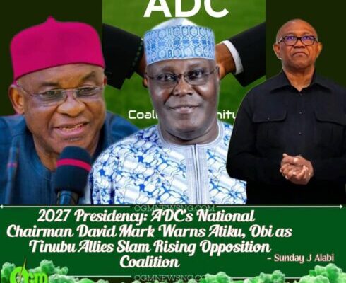 2027 Presidency: ADC’s David Mark Warns Atiku, Obi as Tinubu’s FG Slams Opposition Coalition