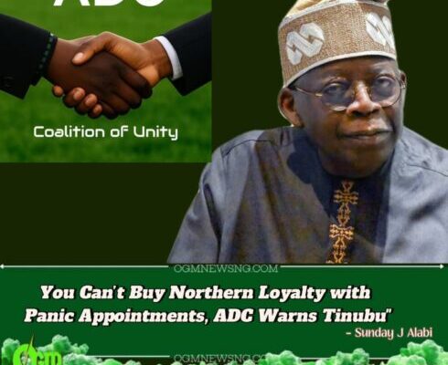 ADC Accuses Tinubu of “Calculated Neglect” of the North