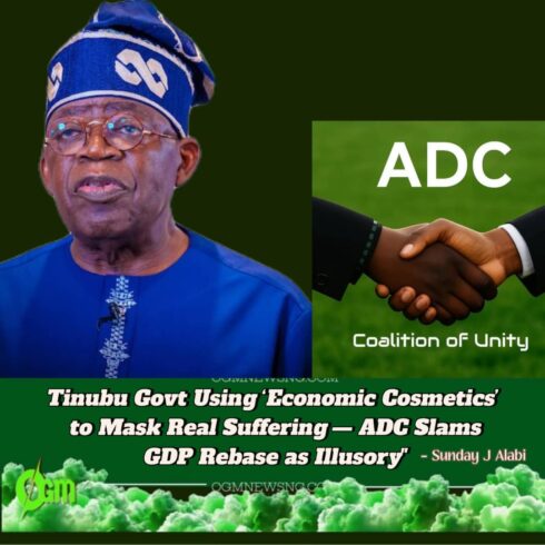 ADC SLAMS TINUBU ADMINISTRATION’S CELEBRATION OF REBASED GDP AS ‘ECONOMIC COSMETICS’